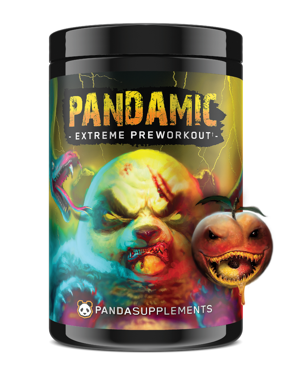 Panda Pandamic Extreme Pre - Entreno 25 Porciones Peach Gummy Rings