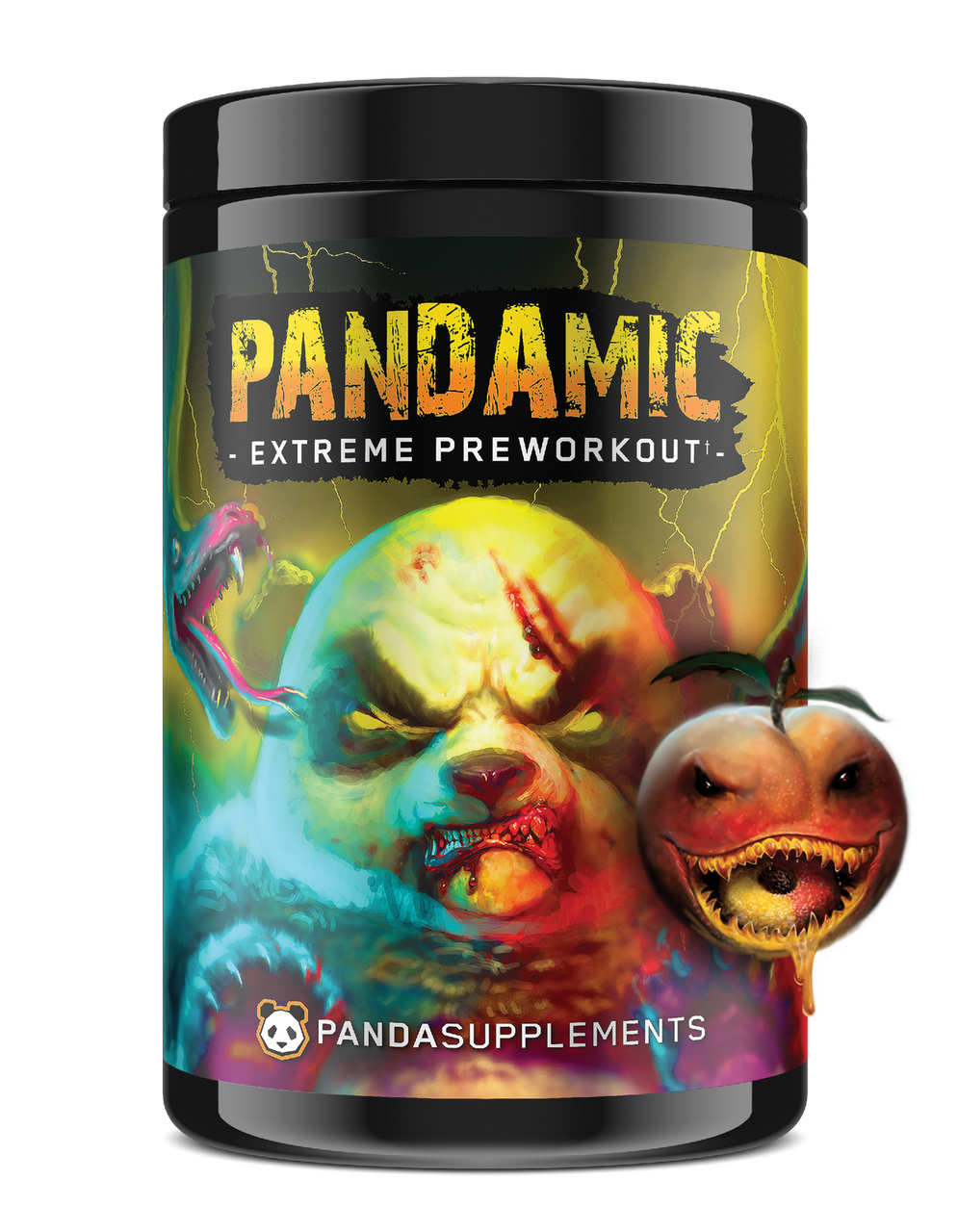 Panda Pandamic Extreme Pre - Entreno 25 Porciones Peach Gummy Rings