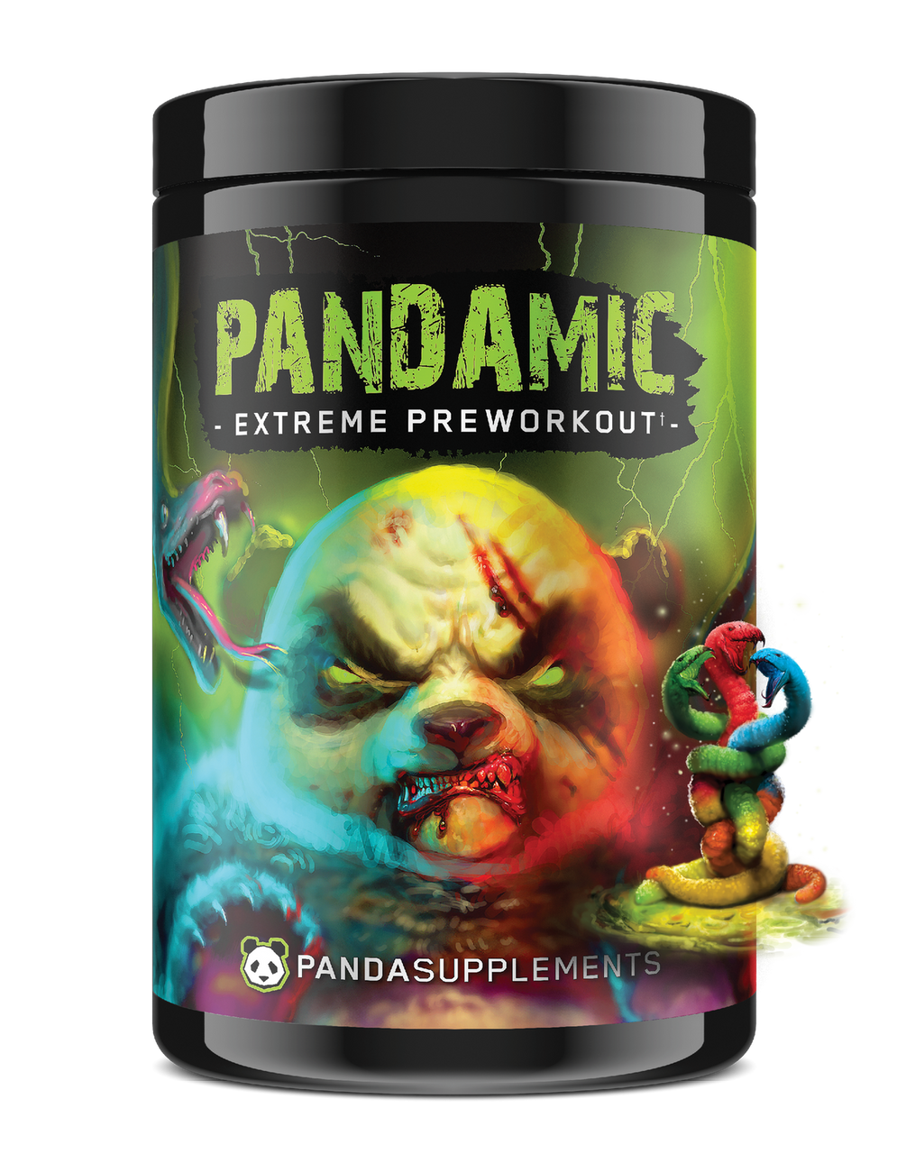 Panda Pandamic Extreme Pre - Entreno 25 Porciones Sour Gummy