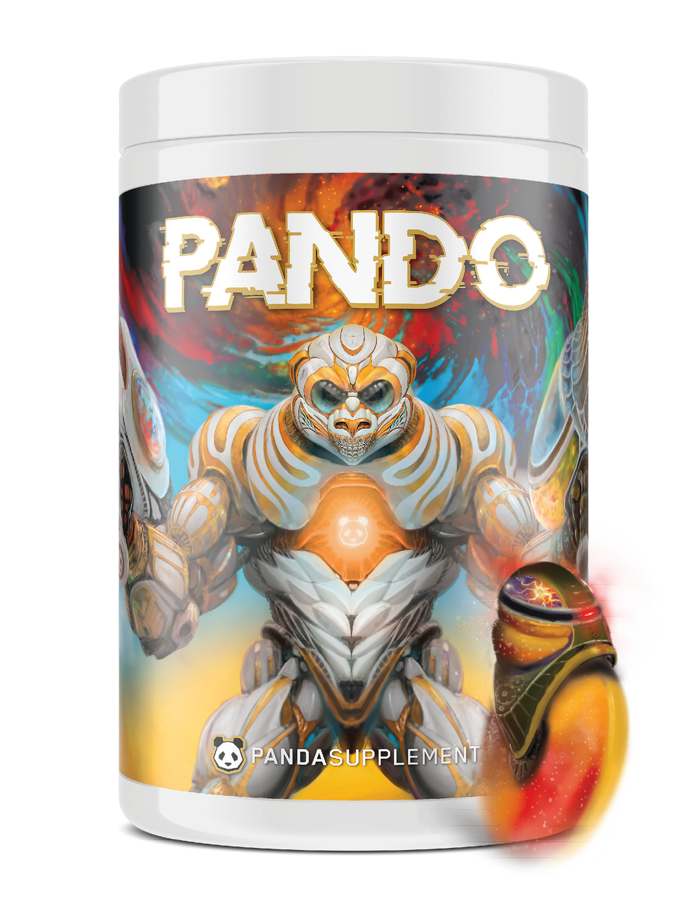 Panda Pando 25 Porciones Peach Gear Rings