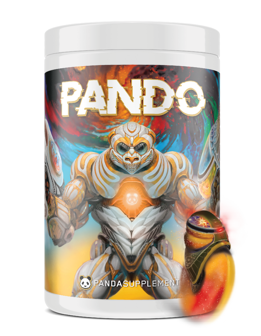 Panda Pando 25 Porciones Peach Gear Rings