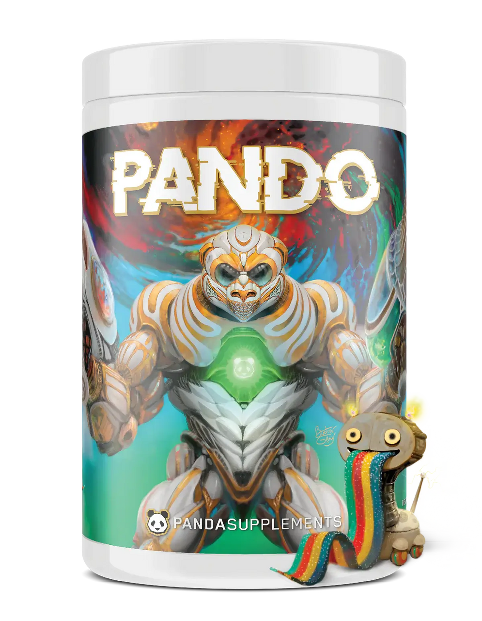 Panda Pando 25 Porciones Sour Robo Belts