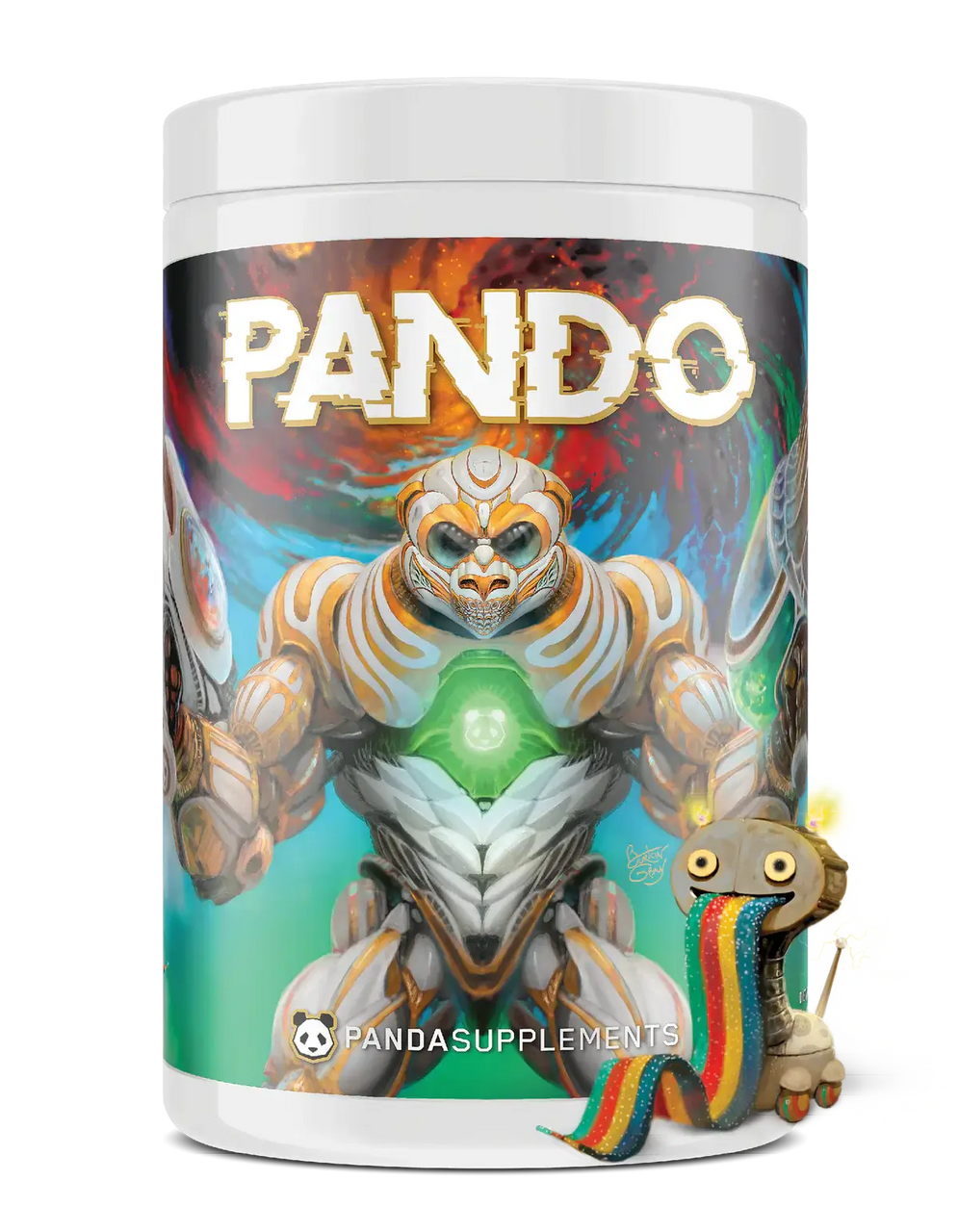 Panda Pando 25 Porciones Sour Robo Belts