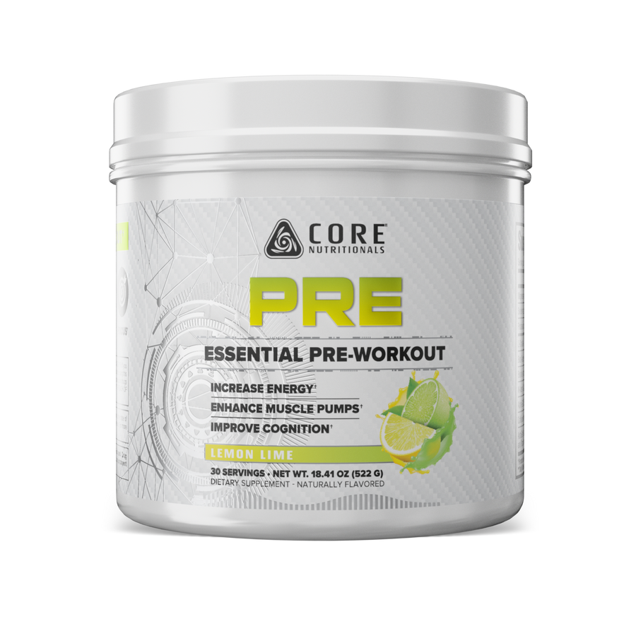 Core Nutritionals Essential Pre-Entreno 30 Porciones Lemon Lime
