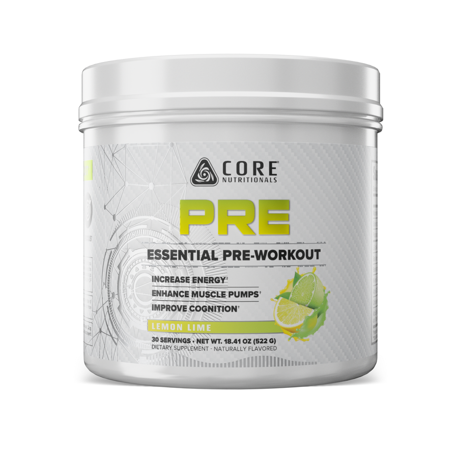 Core Nutritionals Essential Pre-Entreno 30 Porciones Lemon Lime