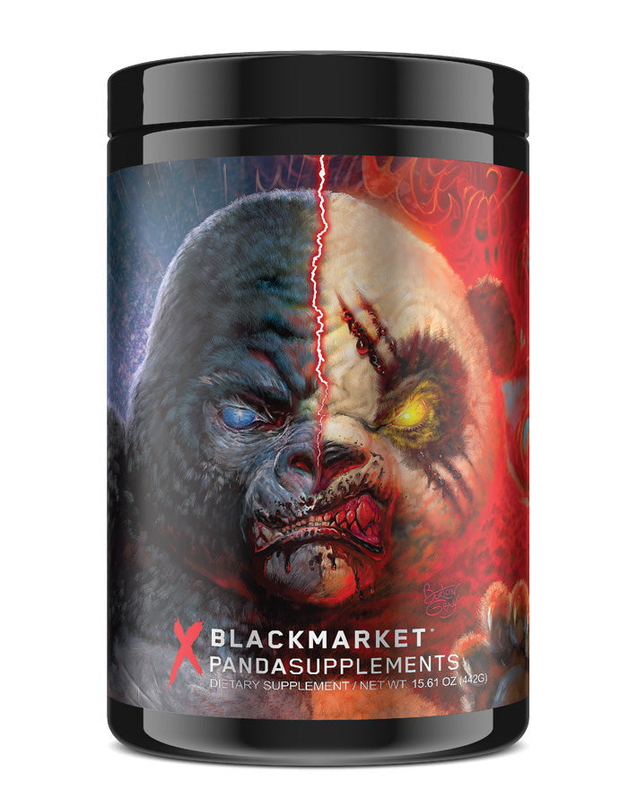 Panda Blackmarket Pre - Entreno 20 Porciones Panda S Blood