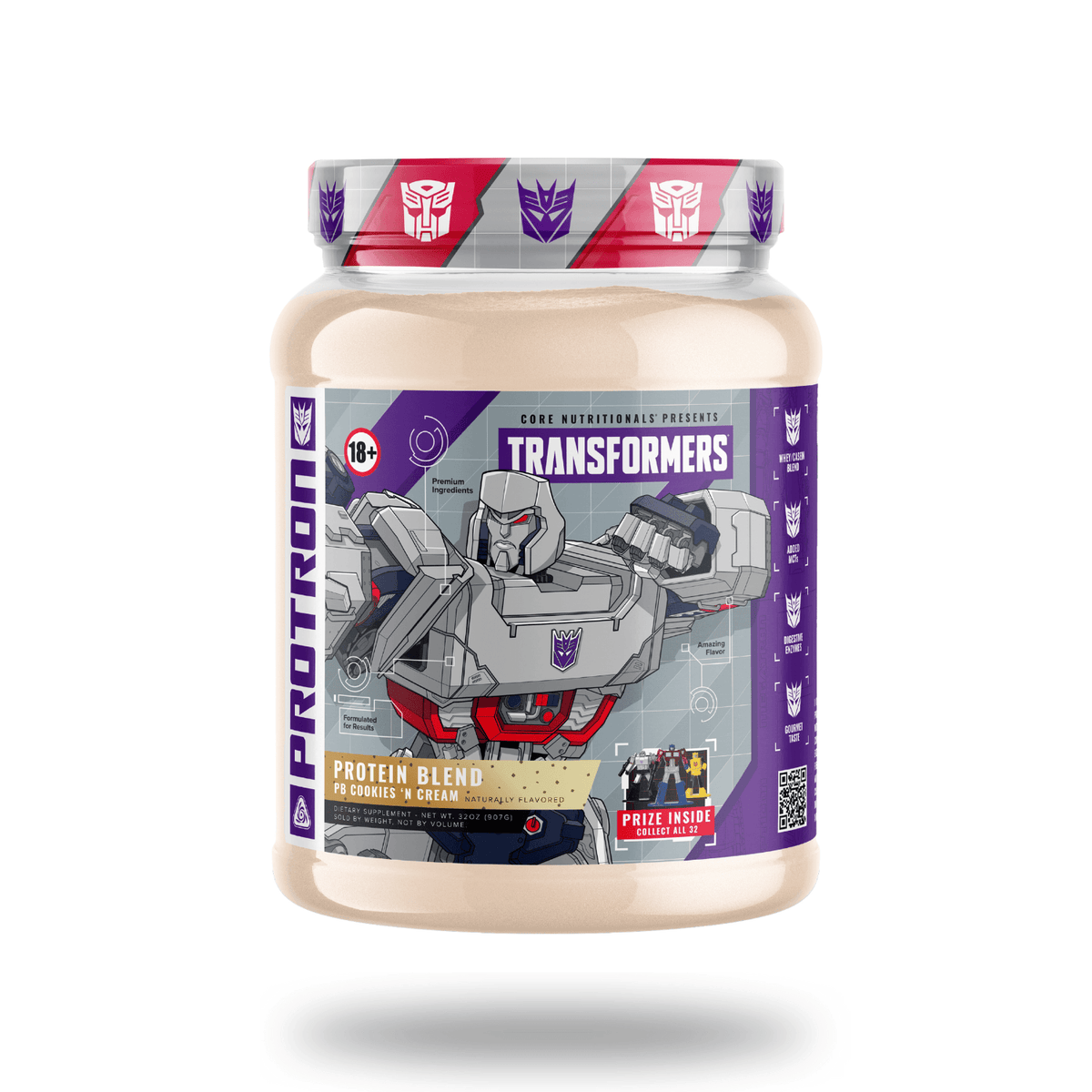 Core Nutritionals Proton Protein Blend 2 Libras Megatron Pb Cookies Cream