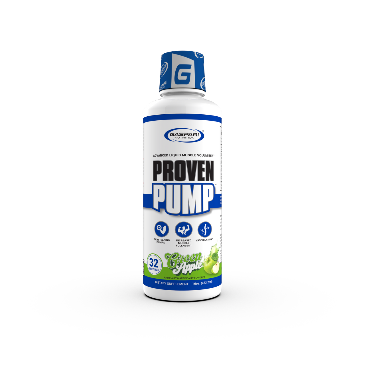 Gaspari Nutrition Proven Pump 16 Porciones 32 Porciones Green Apple