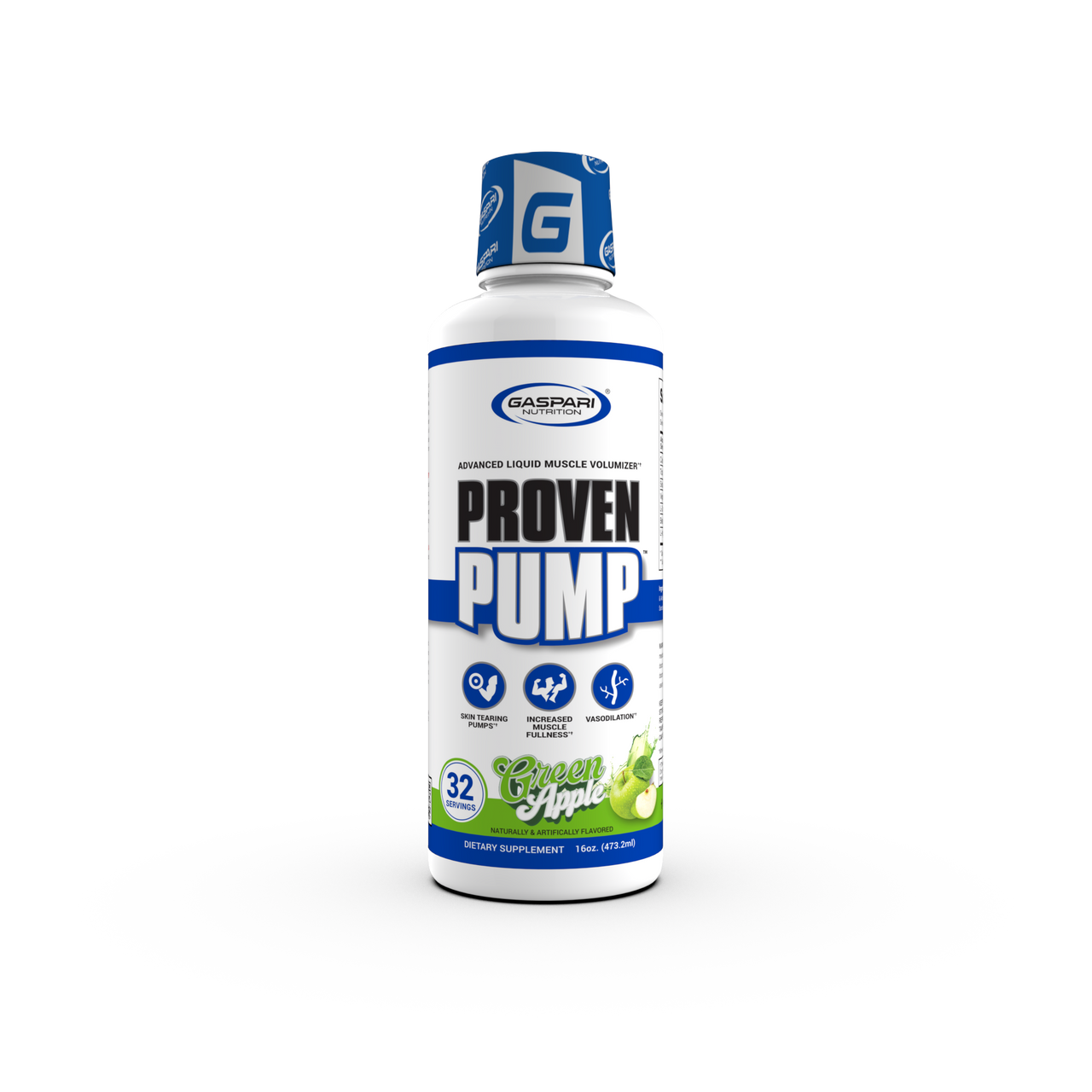 Gaspari Nutrition Proven Pump 16 Porciones 32 Porciones Green Apple