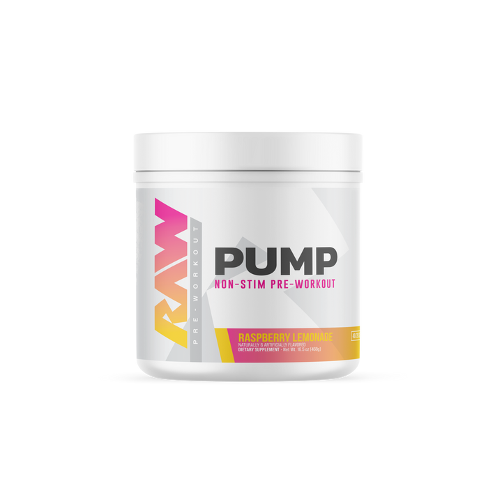 Raw Pump 40 Porciones Non Estimulante Raspberry Lemonade