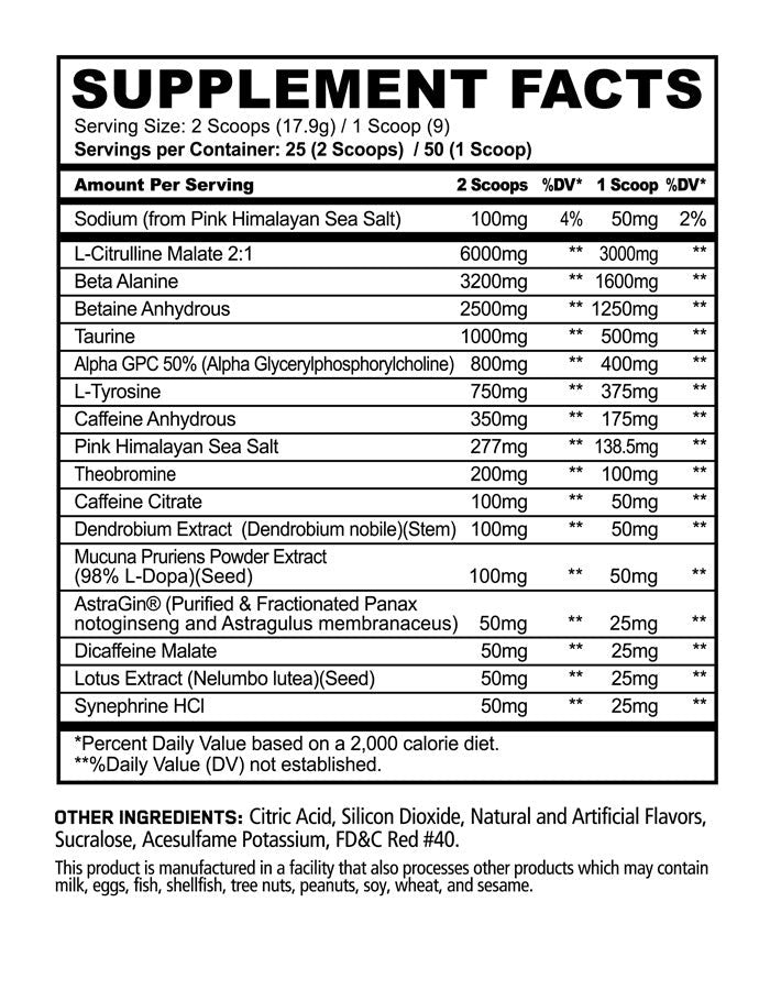 Panda Pandamic Extreme Pre - Entreno 25 Porciones Unicorn