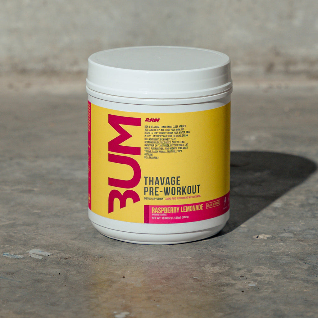 Raw Cbum Thavage Pre - Entreno 40 Porciones Raspberry Lemonade
