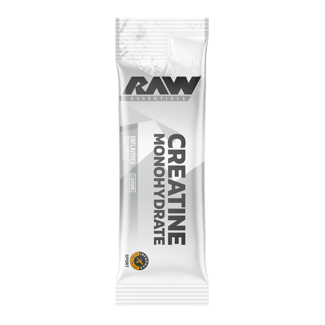 Raw Creatina Stick Paquete Box 30 Porciones