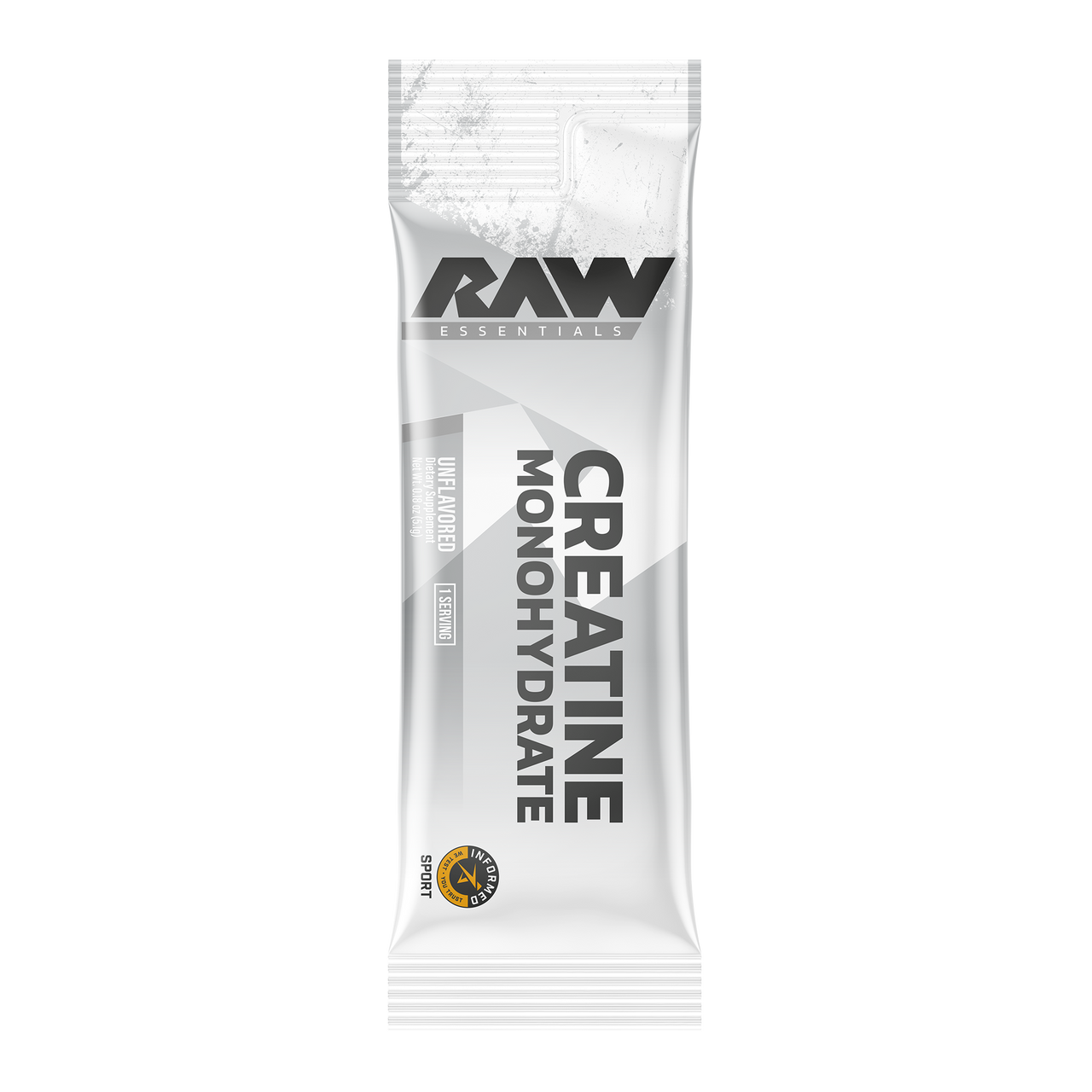 Raw Creatina Stick Paquete Box 30 Porciones
