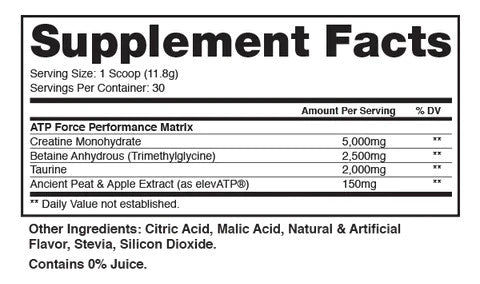 Dragon Pharma ATP Force 30 Porciones Pi a Colada