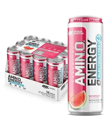 Optimum Nutrition Amino Energy 355 ml 12 Paquete Watermelon Electrolitos