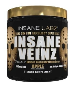 Insane Labz Insane Veinz Gold 30 Porciones Apple