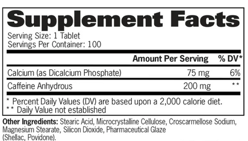 Alpha Kfein 200 mg 100 Cápsulas