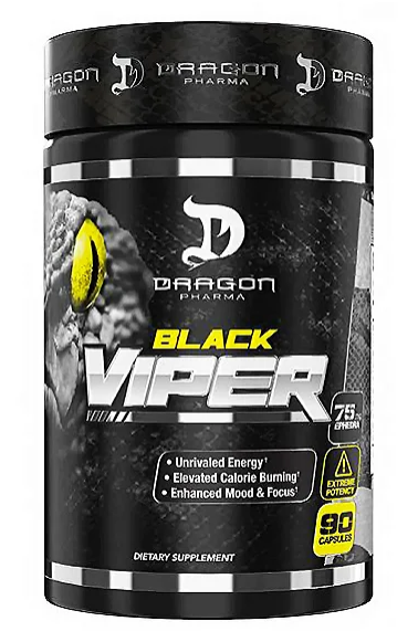 Dragon Pharma Black Viper 90 Cápsulas