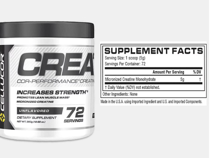 Cellucor Creatine Performance 72 Porciones sin Sabor