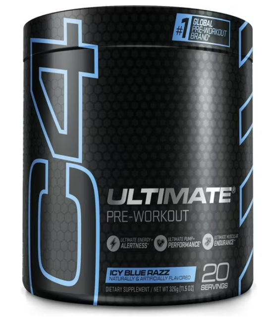 Cellucor C4 Ultimate 20 Porciones Icy Blue Razz