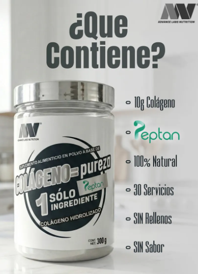 Advance Colageno Pureza Peptan 300 Grs