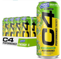 Cellucor C4 Energy Carbonatada 16Oz 12Pk Green Apple Jolly Rancher