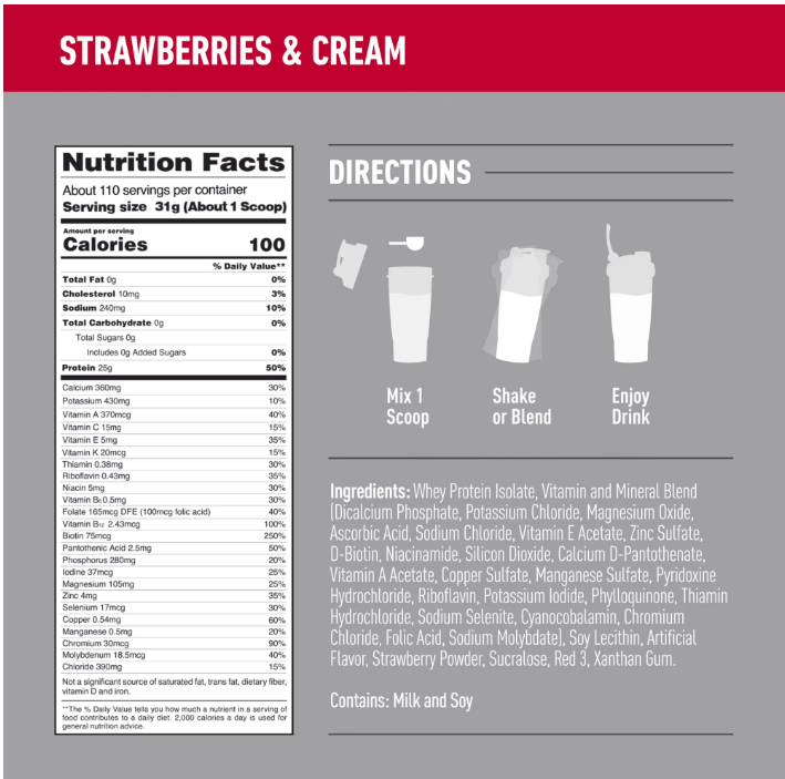 Nb Isopure Zero Carb 7 5 lb Strawberry