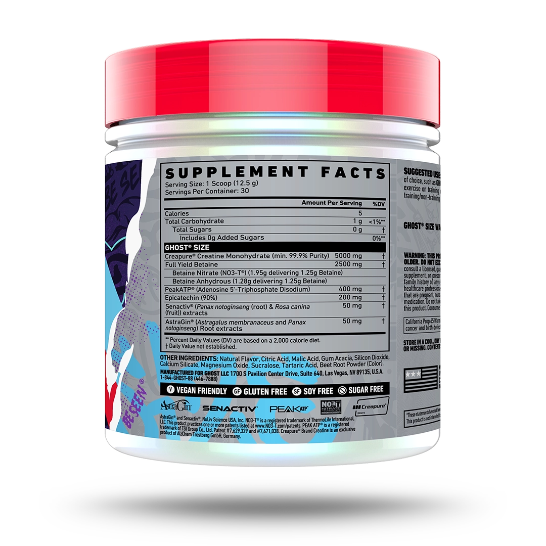 Ghost Size Muscle Builder 30 Porciones Cherry Lime