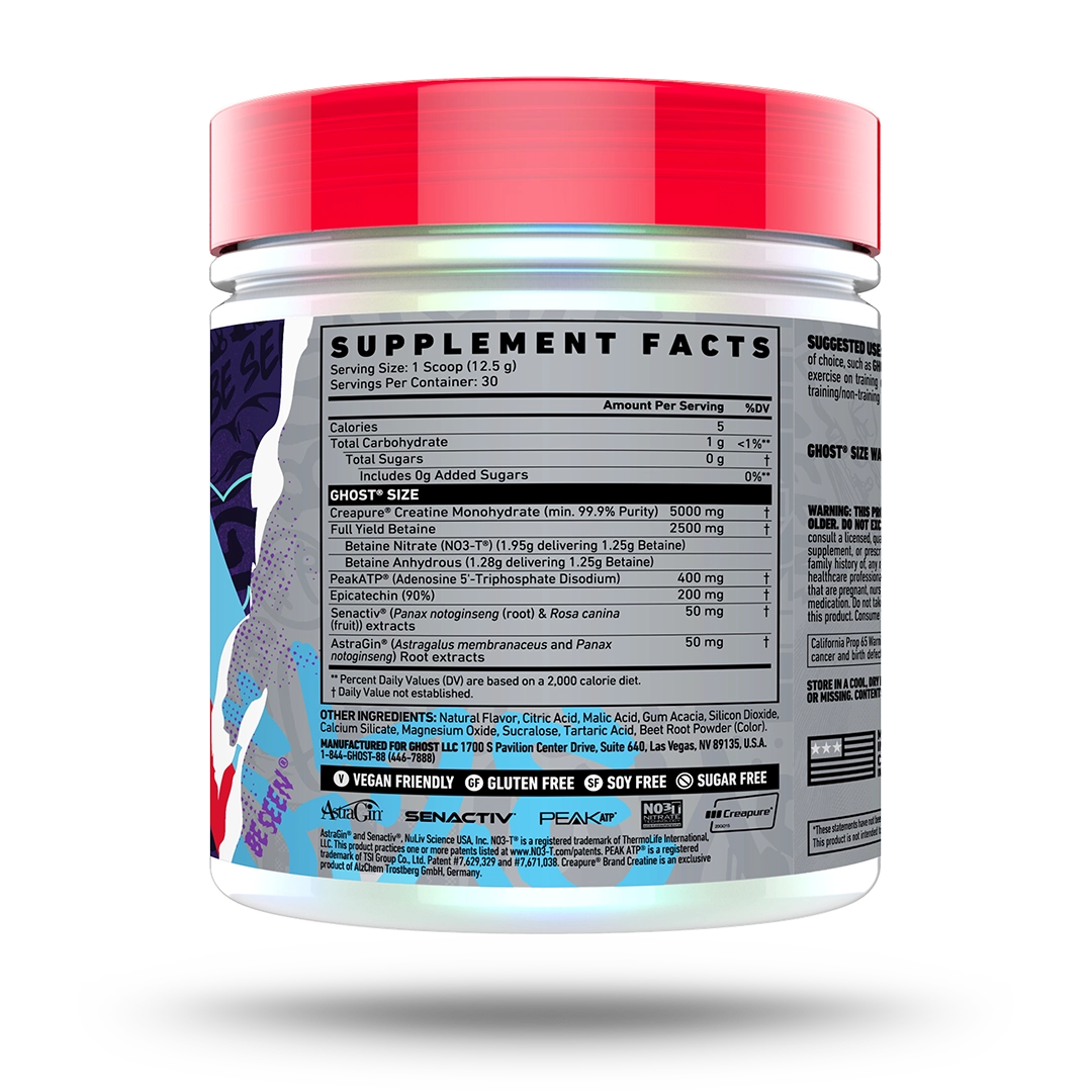 Ghost Size Muscle Builder 30 Porciones Cherry Lime