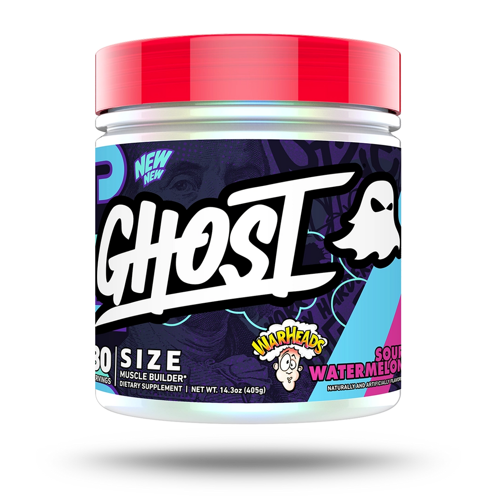 Ghost Size Muscle Builder 30 Porciones Warheads Watermelon