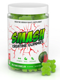 Smash Creatine Gummies 120 Unidades Wild Watermelon