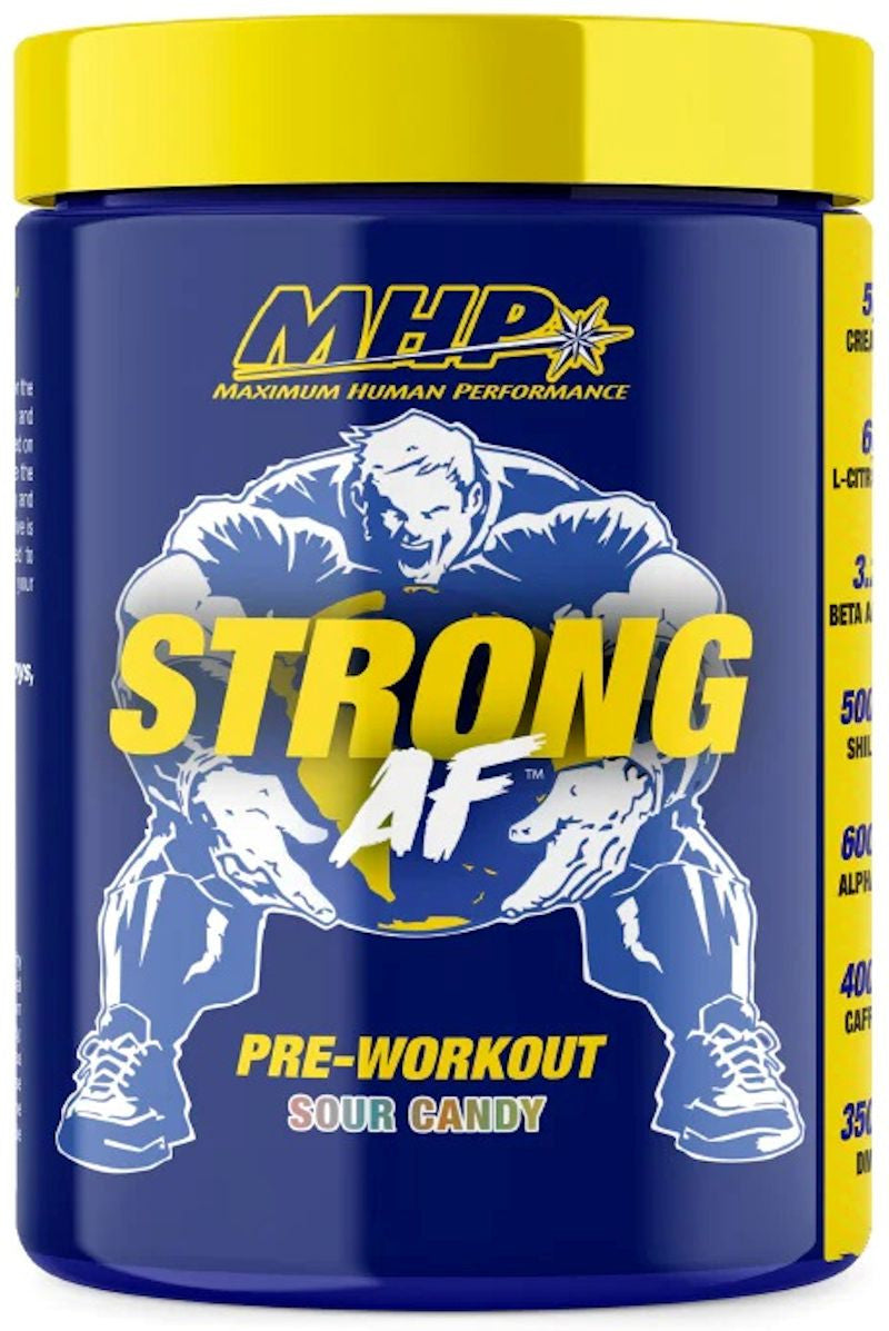 Mhp Strong Af Pre - Entreno 40 Porciones Sour Candy