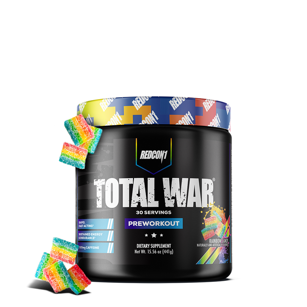 Redcon1 Total War Pre - Entreno 30 Porciones Rainbow Candy