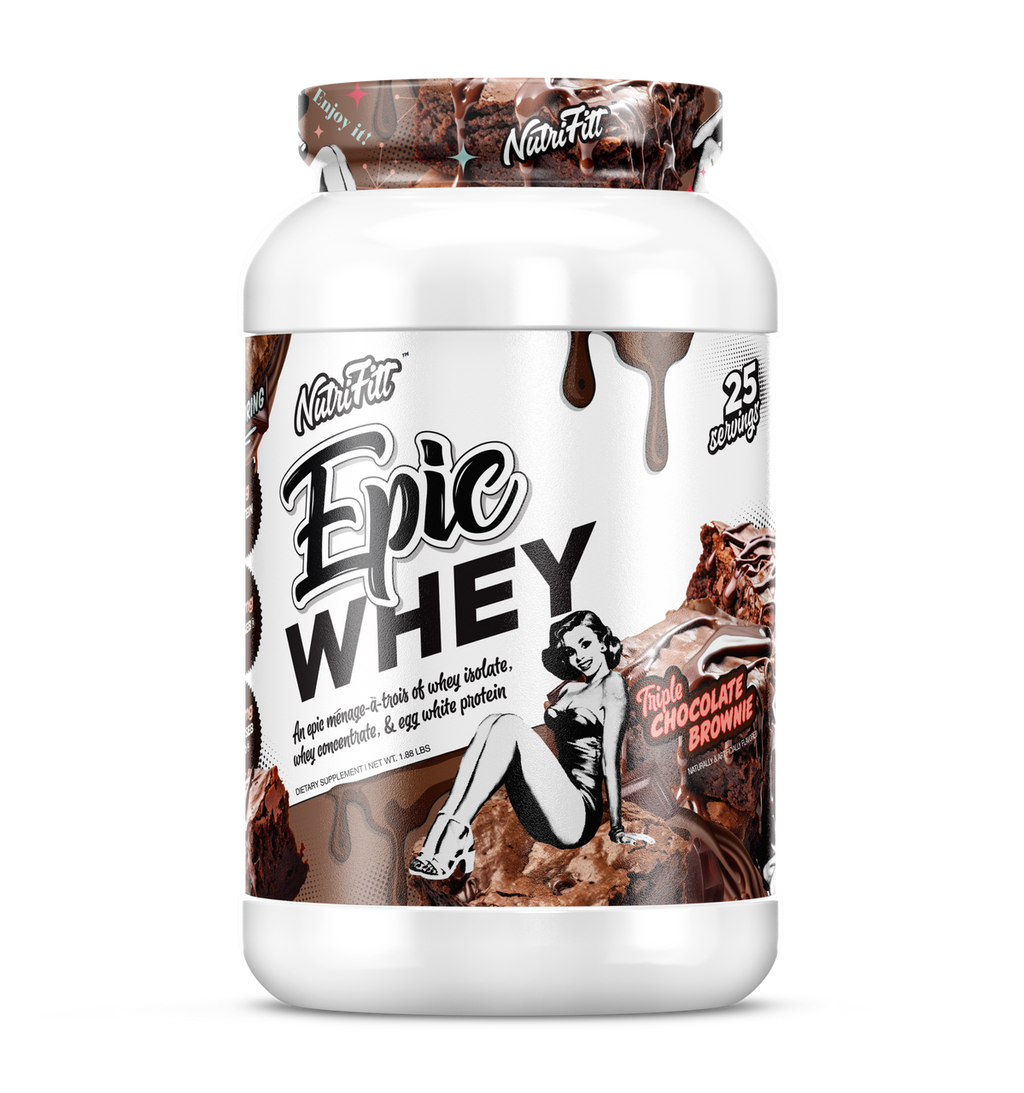 Nutrifitt Whey Protein 2 Libras Triple Chocolate Brownie
