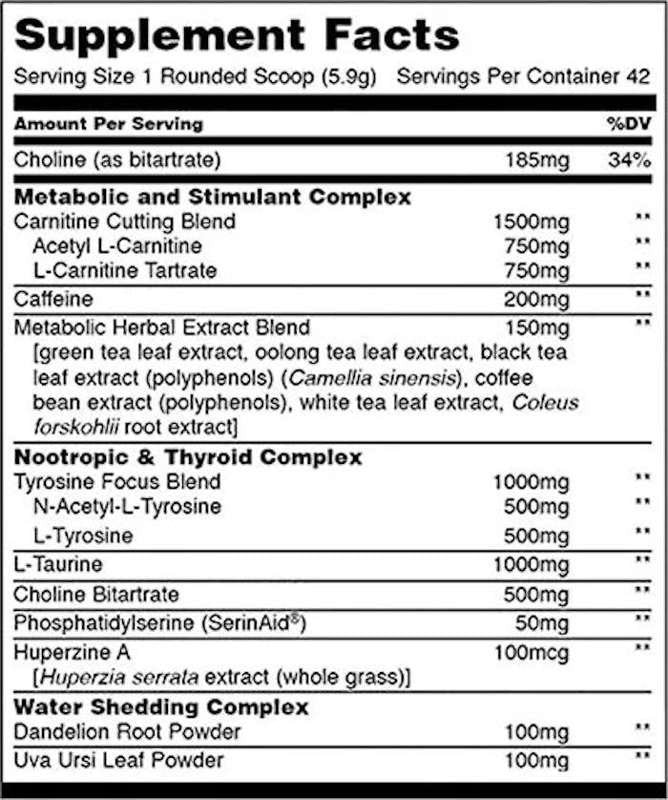 Universal Animal Cuts Powder 42 Porciones Blue Ice Pop