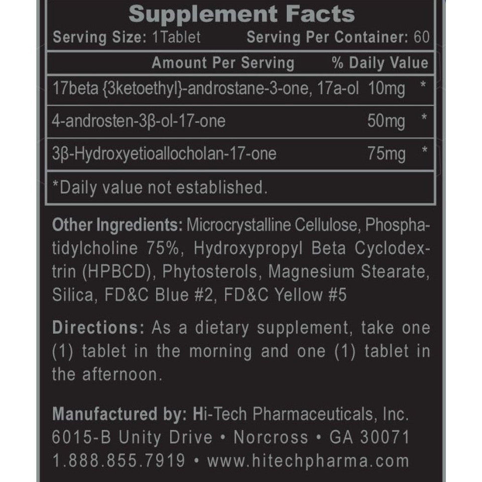 High Tech Pharma Halotestin 60 Unidades