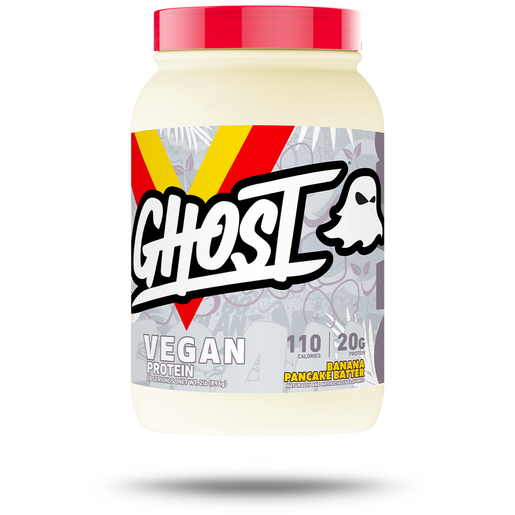 Ghost Vegan Protein 2 lb Porciones Banana Pancake Batter