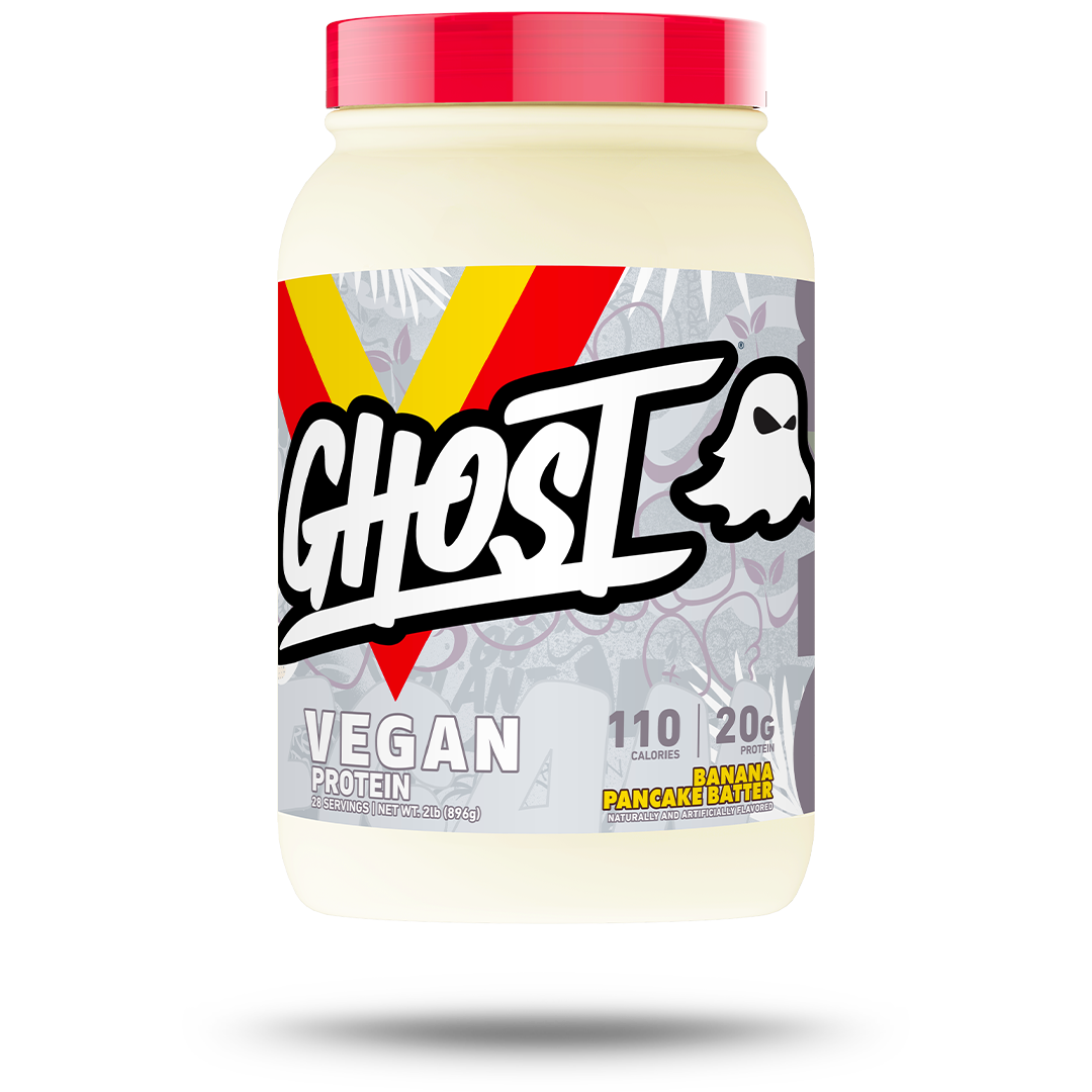 Ghost Vegan Protein 2 lb Porciones Banana Pancake Batter