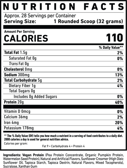 Ghost Vegan Protein 2 lb Pancake Batter