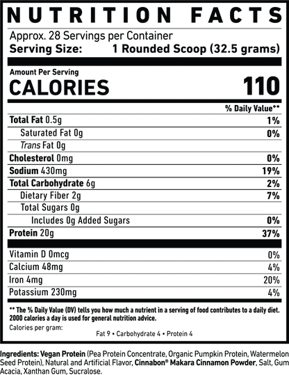 Ghost Vegan Protein 2 lb Cinnabon