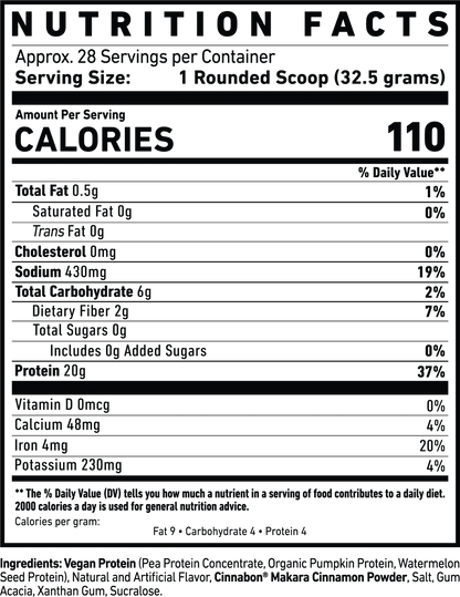 Ghost Vegan Protein 2 lb Cinnabon