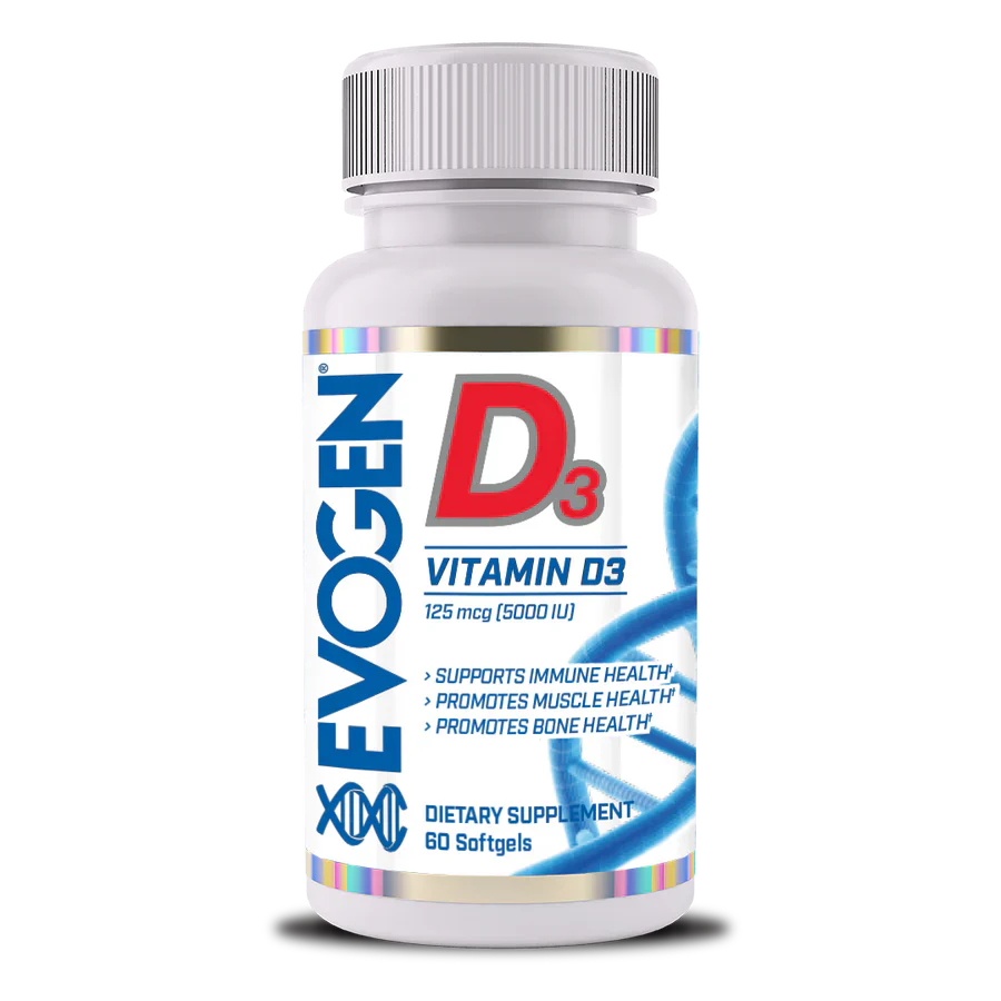 Evogen Vitamin D 5000Iu 60 Cápsulas