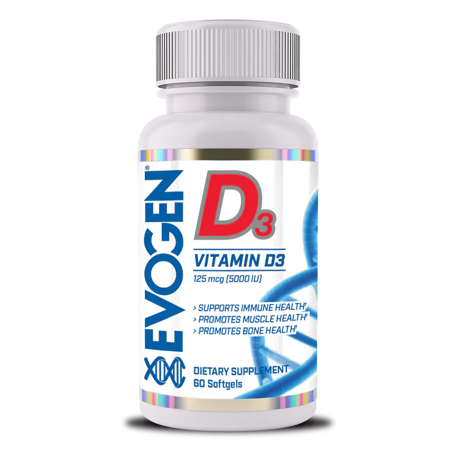 Evogen Vitamin D 5000Iu 60 Cápsulas