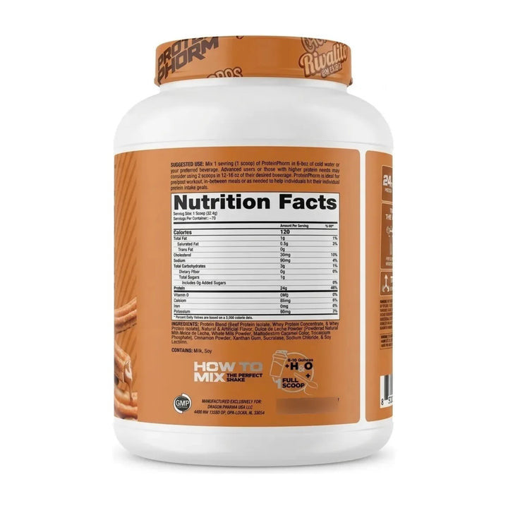 Dragon Pharma Protein Phorm 5 Libras Churros Rivalito