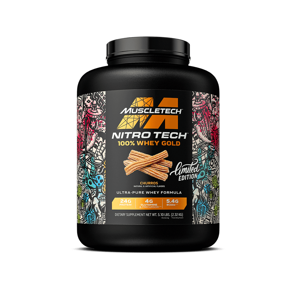 Muscle Tech Nitro Tech Whey Gold 5 03 Libras Churros