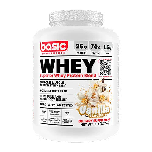 Basic Whey 5 Libras Vainilla