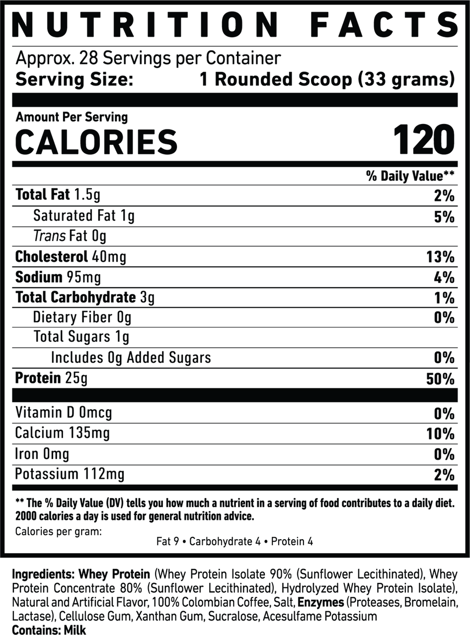Ghost Whey Protein 2 lb Coffee Ice Cream