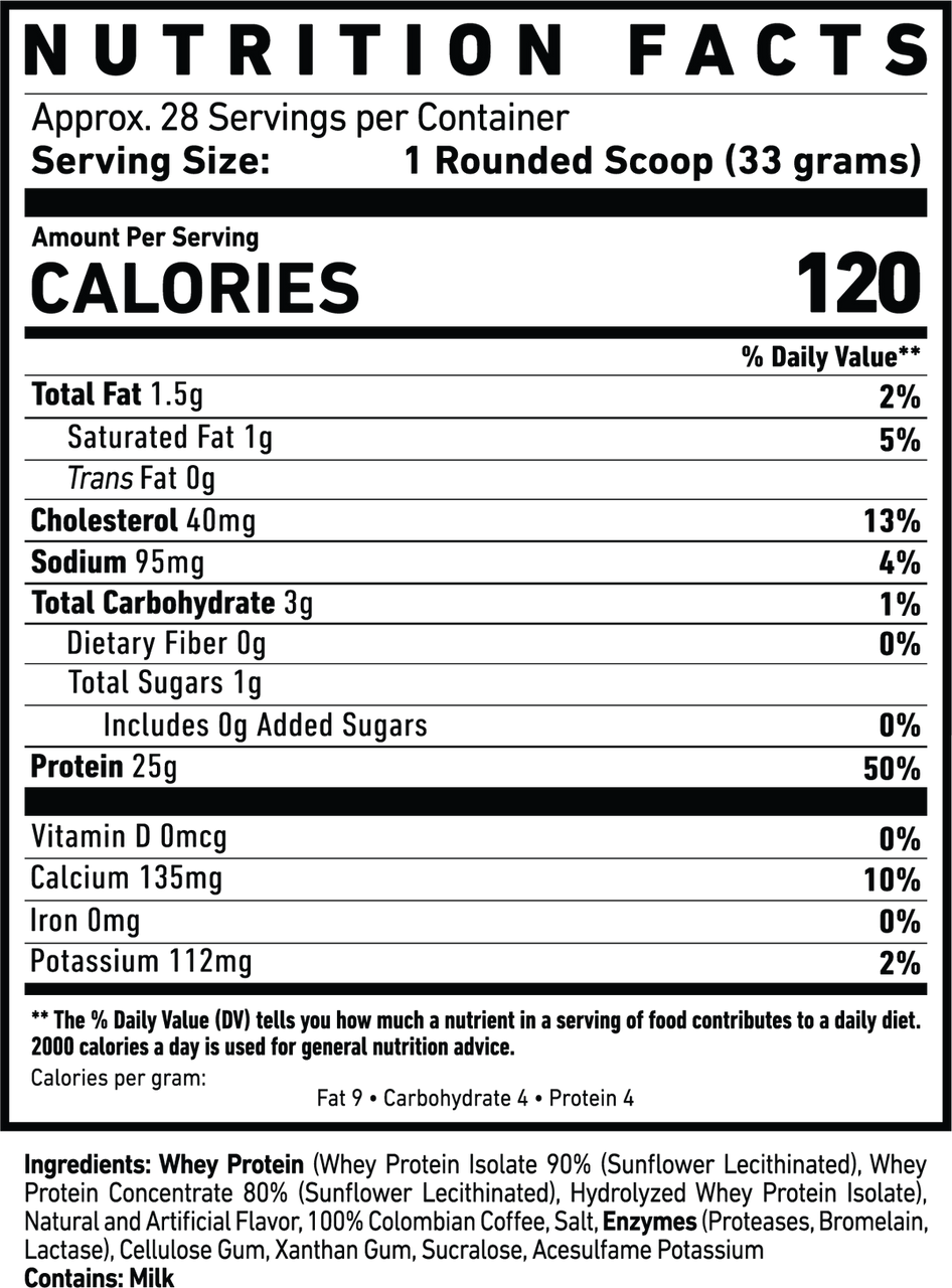 Ghost Whey Protein 2 lb Coffee Ice Cream