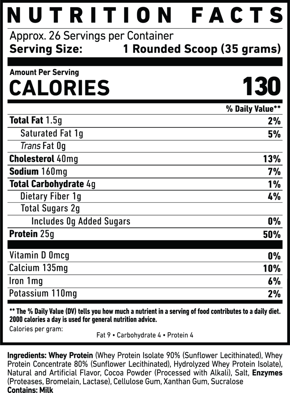 Ghost Whey Protein 2 lb Milk Chocolate